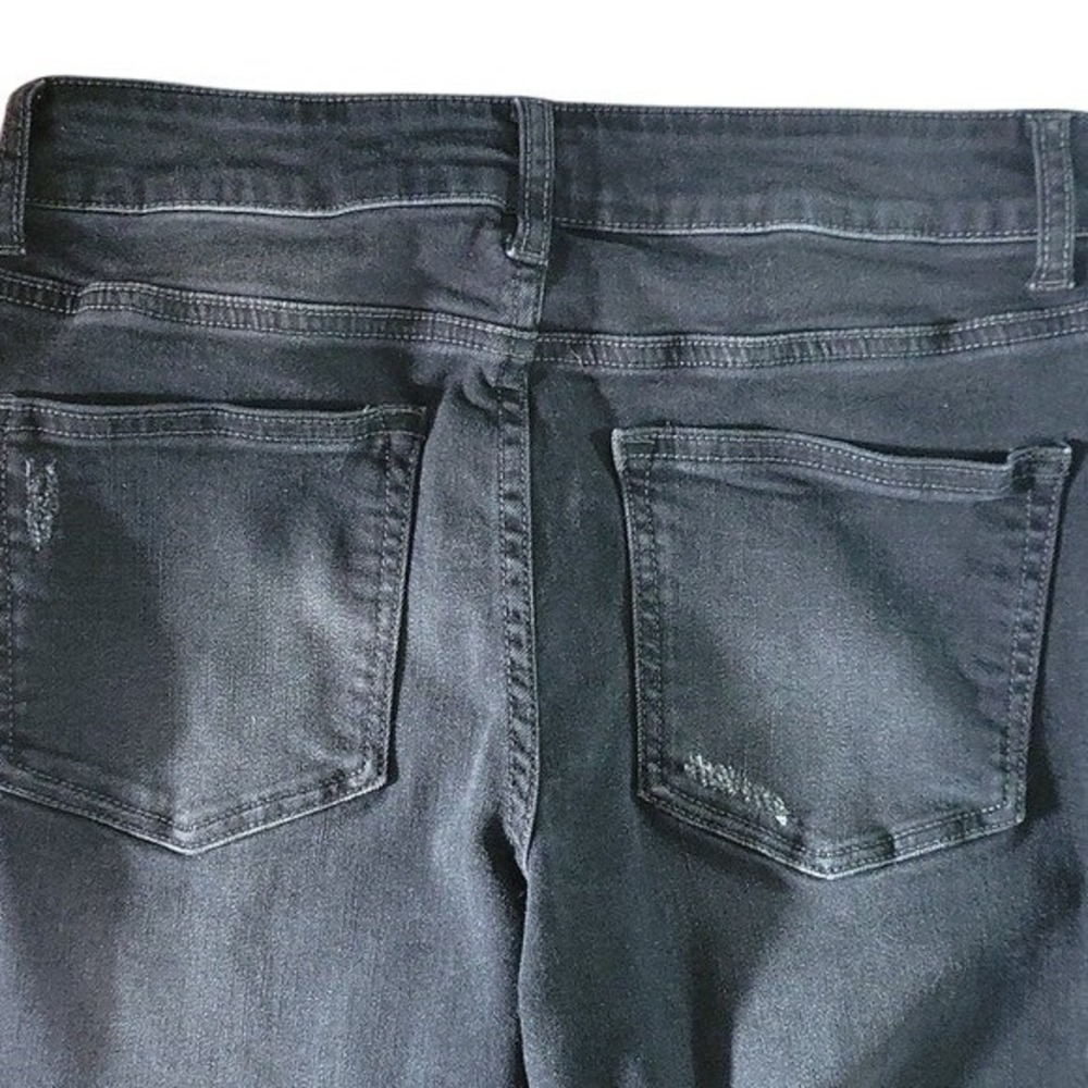 Black Jean Jegging Maurices Black Denim Jeans Size M 28 EUC - Picture 8 of 8